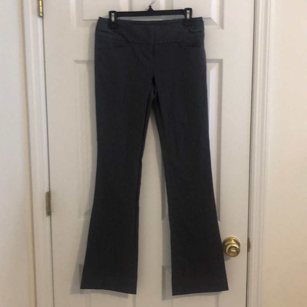 The Limited Exact Stretch work pants.